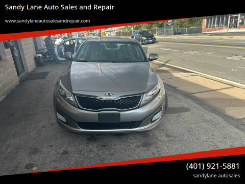 2015 Kia Optima for sale at Sandy Lane Auto Sales and Repair in Warwick RI