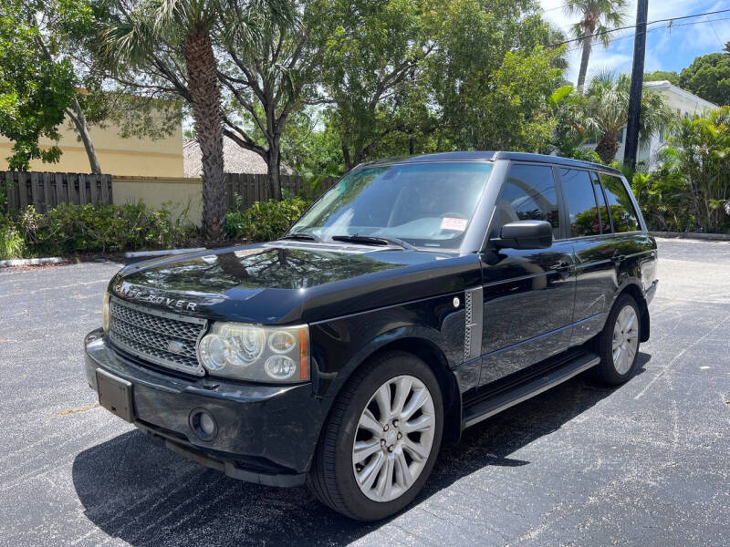 Used 2008 Land Rover Range Rover HSE with VIN SALME15498A288491 for sale in Pompano Beach, FL