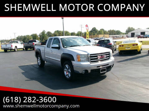 2012 GMC Sierra 1500 for sale at SHEMWELL MOTOR COMPANY in Red Bud IL