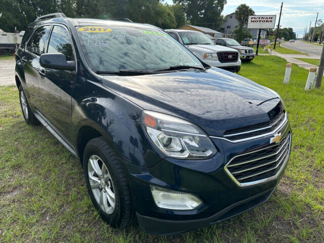 2017 Chevrolet Equinox for sale at Putnam Motors in Pomona Park, FL