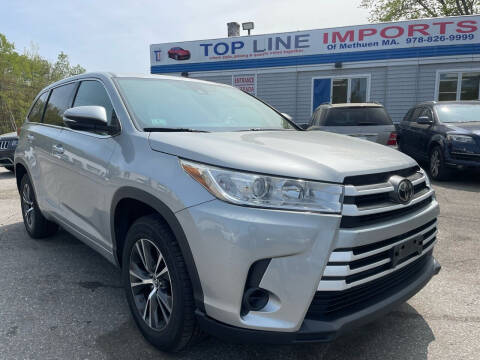 2017 Toyota Highlander for sale at Top Line Import in Haverhill MA