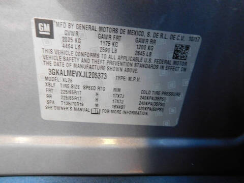 2018 GMC Terrain SLE