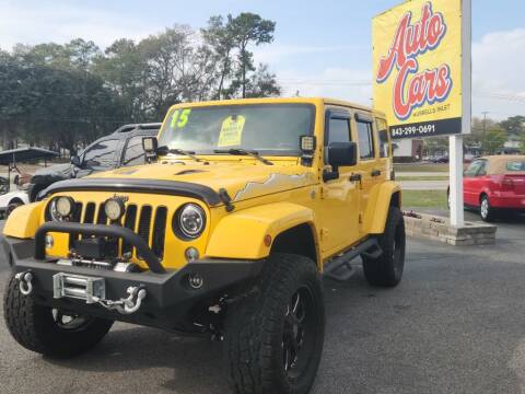 2015 Jeep Wrangler Unlimited for sale at Auto Cars in Murrells Inlet SC