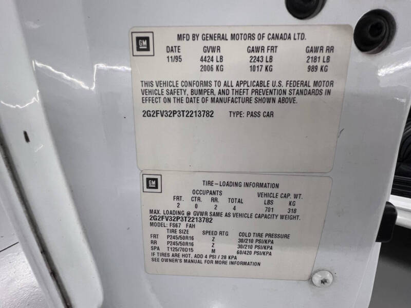 1996 Pontiac Trans Am
