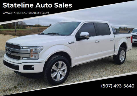 2018 Ford F-150 for sale at Stateline Auto Sales in Mabel MN
