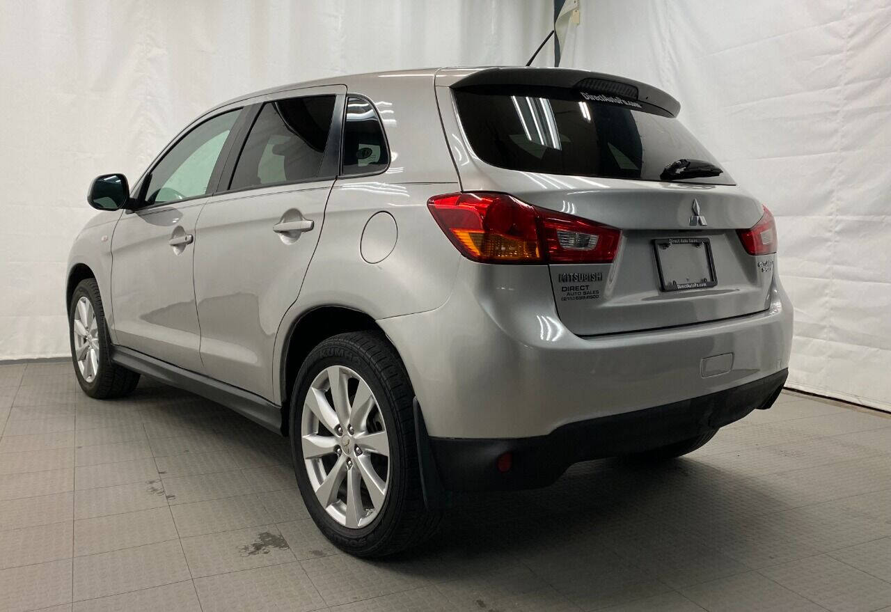 2015 Mitsubishi Outlander Sport ES 4dr Crossover CVT - Silver exterior view 6