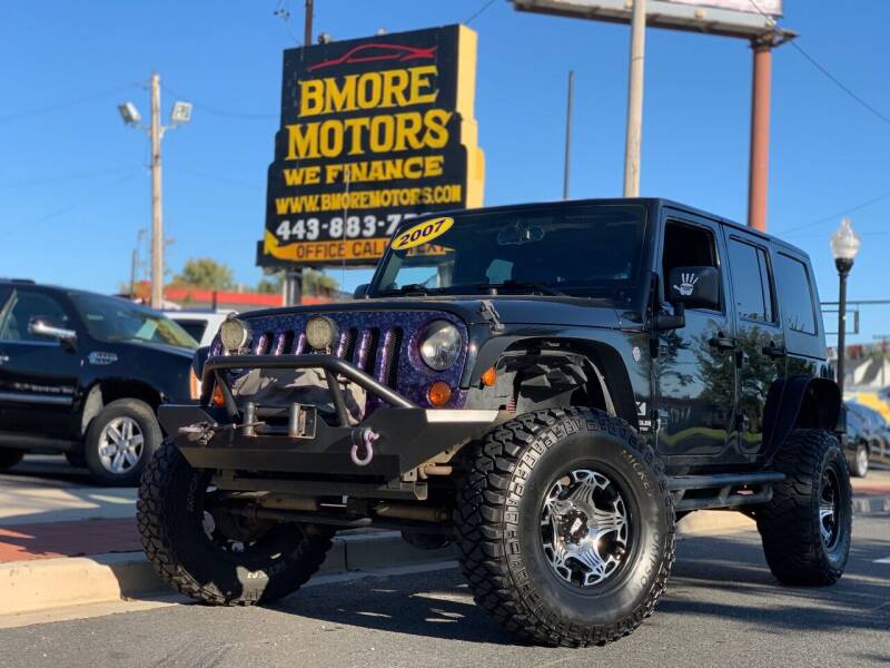 2007 Jeep Wrangler Unlimited for sale at Bmore Motors in Baltimore MD