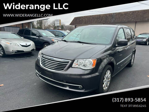 2016 Chrysler Town and Country for sale at Widerange LLC in Greenwood IN