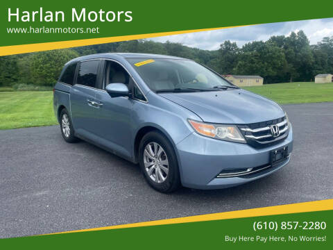 2014 Honda Odyssey for sale at Harlan Motors in Parkesburg PA