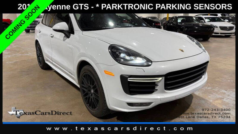2016 Porsche Cayenne GTS