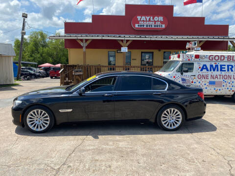 2012 BMW 7 Series for sale at Taylor Trading Co in Beaumont TX