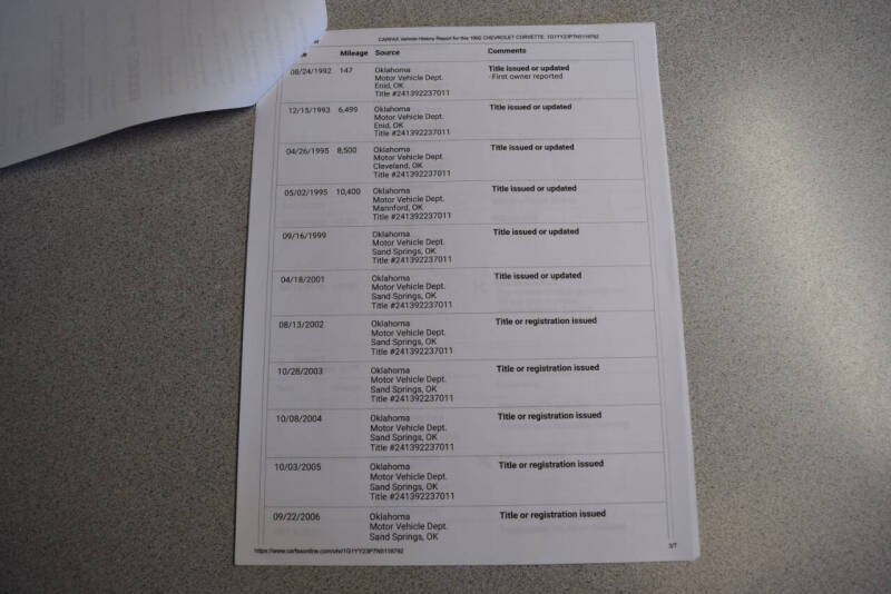 1992 Chevrolet Corvette