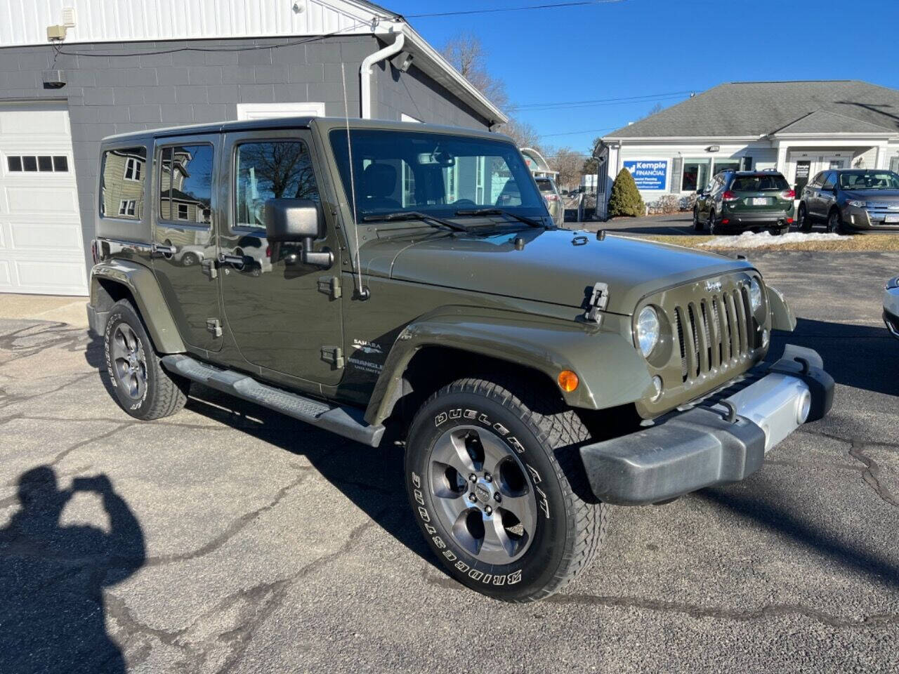 2015 Jeep Wrangler Unlimited for sale at James Motors Inc. in East Longmeadow, MA