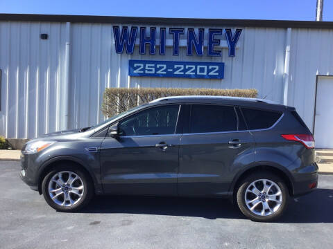 2016 Ford Escape for sale at Whitney Motor Company in Duncan OK