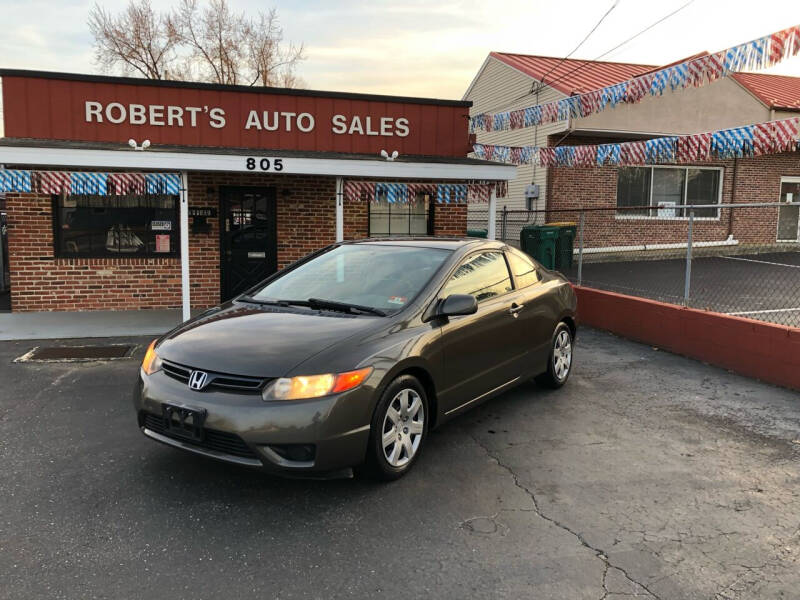 2007 Honda Civic for sale at Roberts Auto Sales in Millville NJ