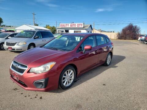 2012 Subaru Impreza for sale at Quality Auto City Inc. in Laramie WY