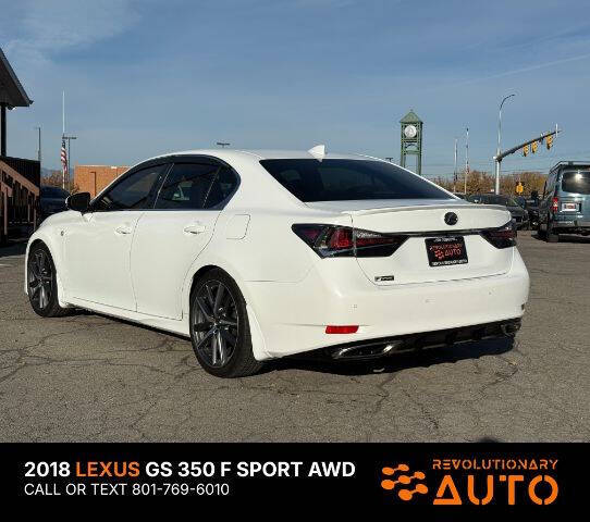 2018 Lexus GS 350 F SPORT