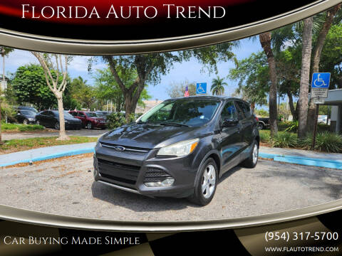 2015 Ford Escape for sale at Florida Auto Trend in Plantation FL