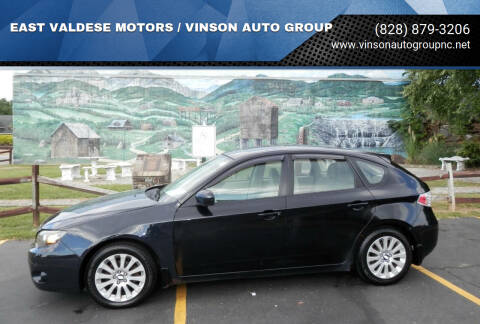 2011 Subaru Impreza for sale at EAST VALDESE MOTORS / VINSON AUTO GROUP in Valdese NC