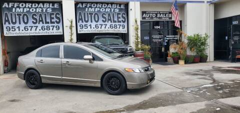 2008 Honda Civic for sale at Affordable Imports Auto Sales in Murrieta CA