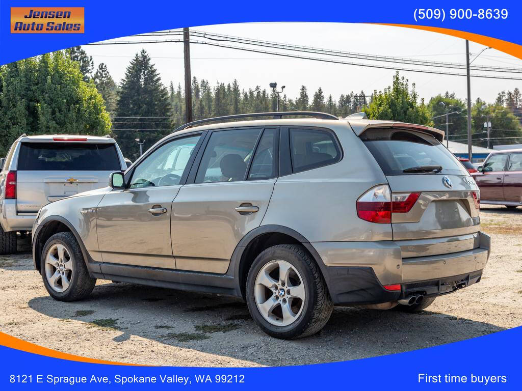 2007 BMW X3 for sale at Jensen Auto Sales in Spokane, WA