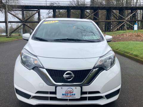 2018 Nissan Versa Note for sale at M AND S CAR SALES LLC in Independence OR