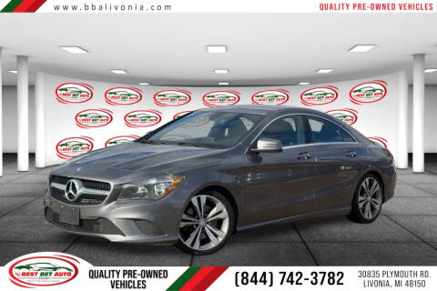 2015 Mercedes-Benz CLA for sale at Best Bet Auto in Livonia MI