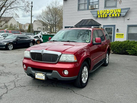 2003 Lincoln Aviator for sale at Loudoun Used Cars in Leesburg VA