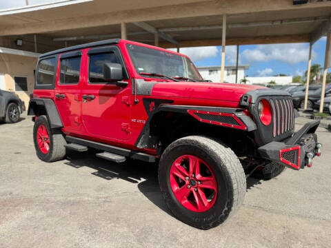 2018 Jeep Wrangler Unlimited for sale at Noah Auto Finance in Hollywood FL