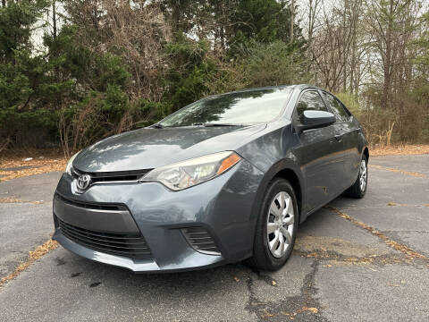 2015 Toyota Corolla for sale at Peach Auto Sales in Smyrna GA