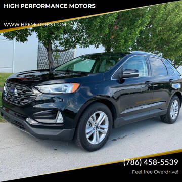 2019 Ford Edge for sale at HIGH PERFORMANCE MOTORS in Hollywood FL