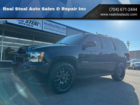 2012 Chevrolet Tahoe for sale at Real Steal Auto Sales & Repair Inc in Gastonia NC
