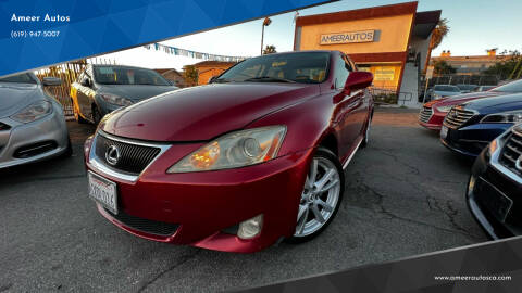 2007 Lexus IS 250 for sale at Ameer Autos in San Diego CA