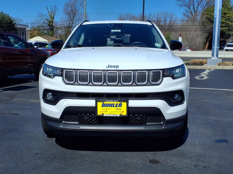Used 2022 Jeep Compass Latitude with VIN 3C4NJDBB1NT124247 for sale in Hazlet, NJ