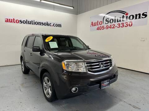 2015 Honda Pilot for sale at Auto Solutions in Warr Acres OK