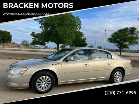 2007 Buick Lucerne for sale at BRACKEN MOTORS in San Antonio TX