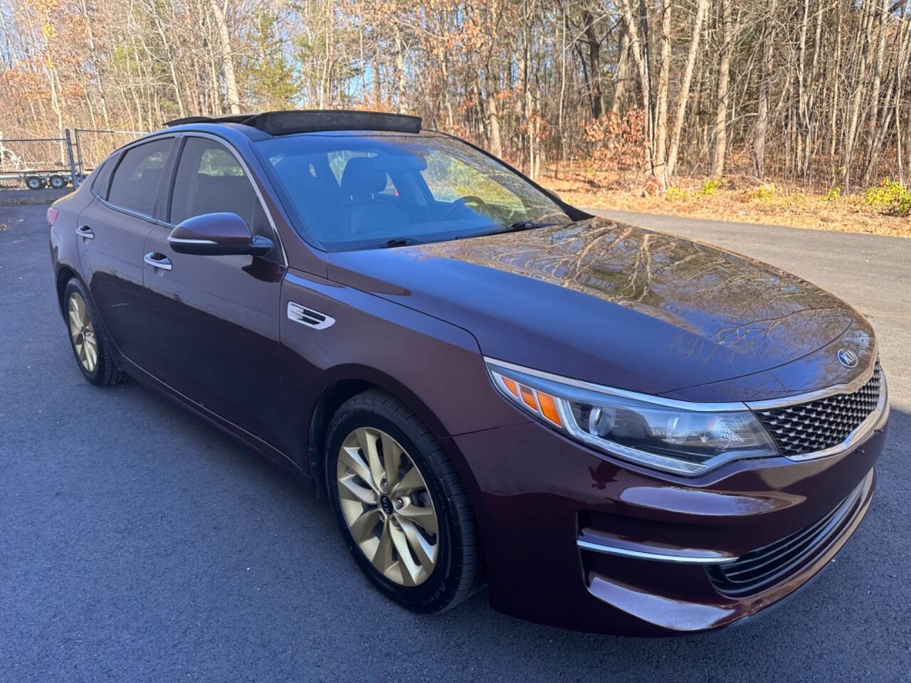 2016 Kia Optima for sale at Alpha Motors, Corp. in Methuen, MA