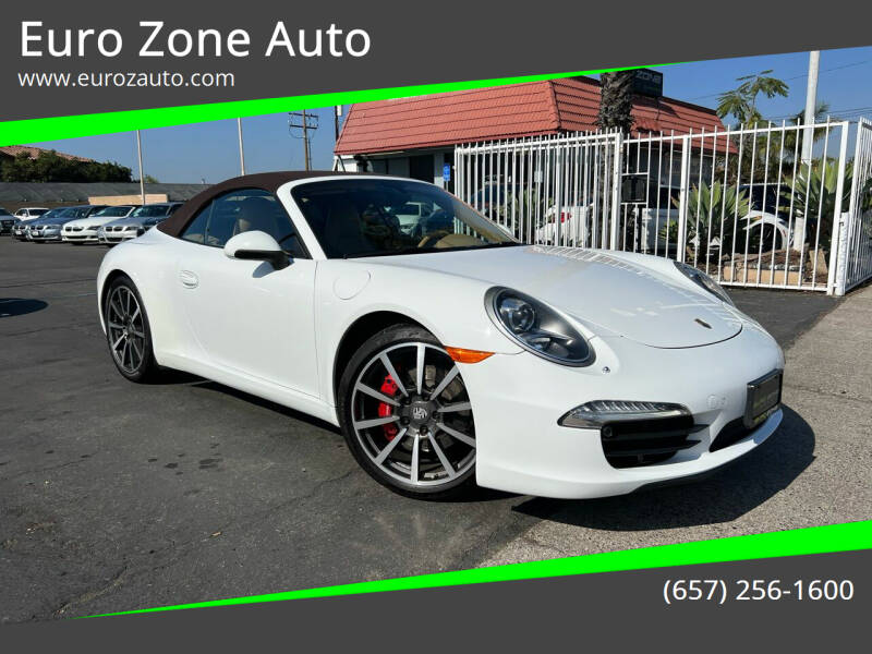 2013 Porsche 911 for sale at Euro Zone Auto in Stanton CA