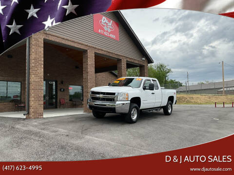 2008 Chevrolet Silverado 2500HD for sale at D & J AUTO SALES in Joplin MO