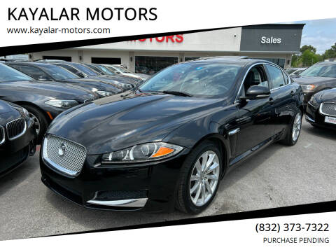 2012 Jaguar XF for sale at KAYALAR MOTORS in Houston TX