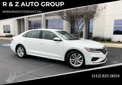 2020 Volkswagen Passat for sale at R & Z AUTO GROUP in Austin TX