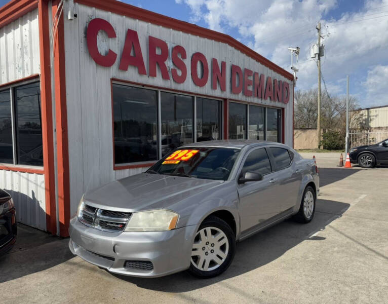 2013 Dodge Avenger for sale at Cars On Demand 3 in Pasadena TX