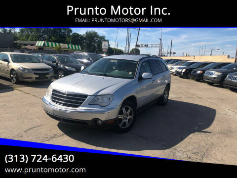 2007 Chrysler Pacifica for sale at Prunto Motor Inc. in Dearborn MI