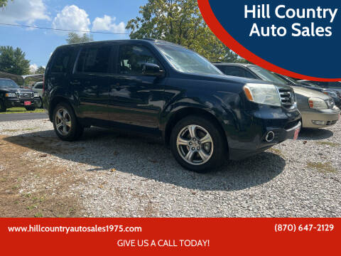 2012 Honda Pilot for sale at Hill Country Auto Sales in Maynard AR