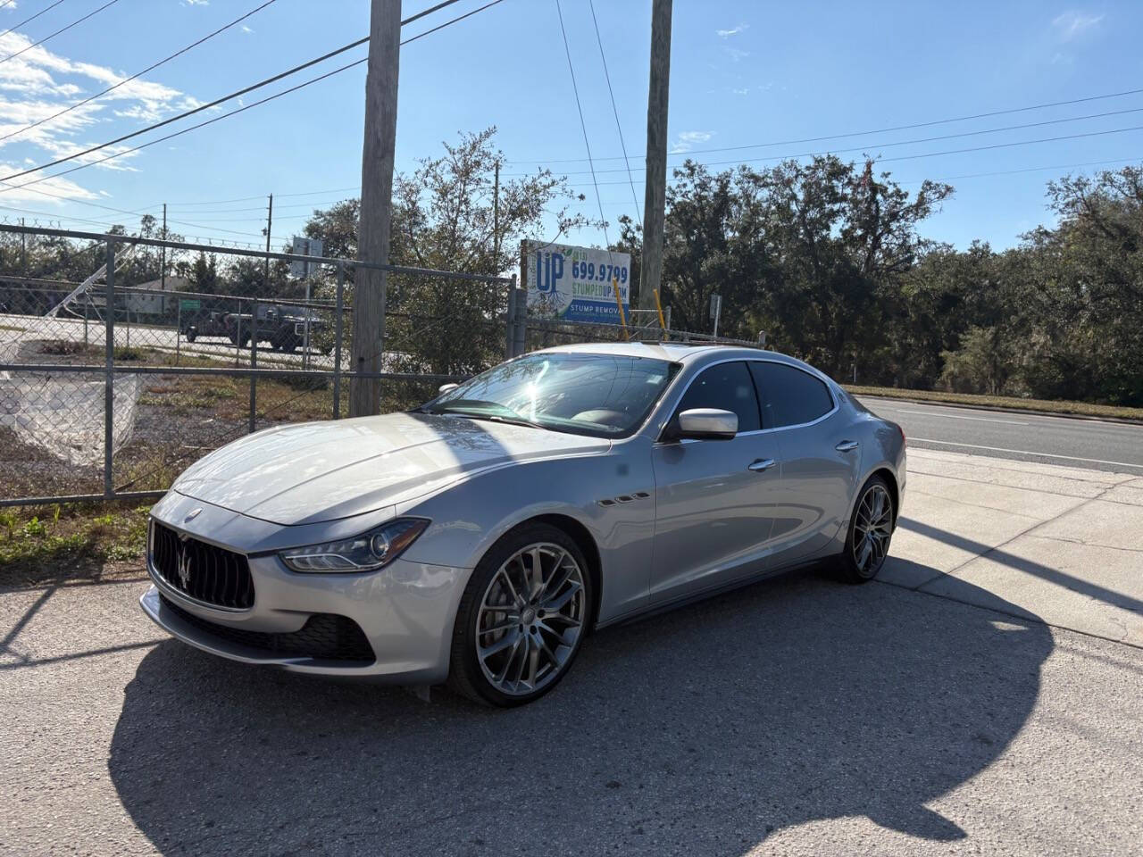 2014 Maserati Ghibli for sale at Hobgood Auto Sales in Land O Lakes, FL