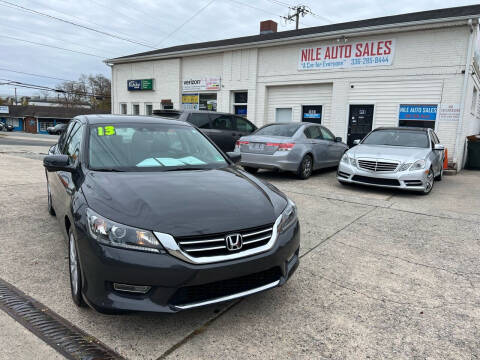 2013 Honda Accord for sale at Nile Auto Sales in Greensboro NC