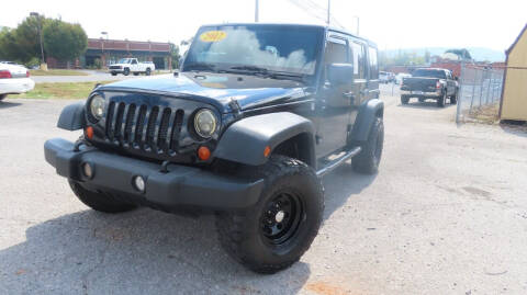 2012 Jeep Wrangler Unlimited for sale at RIVERSIDE CUSTOM AUTOMOTIVE in Mc Minnville TN
