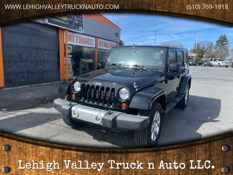 2013 Jeep Wrangler Unlimited for sale at Lehigh Valley Truck n Auto LLC. in Schnecksville PA