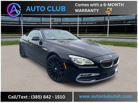2017 BMW 6 Series for sale at auto club in Lindon UT