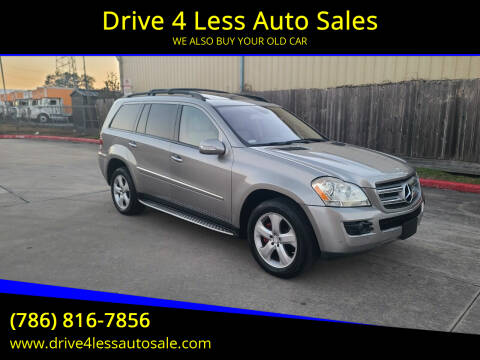 2007 Mercedes-Benz GL-Class for sale at Drive 4 Less Auto Sales in Houston TX